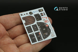 Quinta Studio QD24009 Spitfire Mk.IXc 3D-Printed &amp;amp; coloured Interior on decal paper (Airfix) 1/24 – immagine 4
