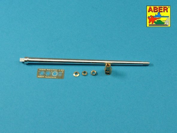 Aber 35L-241 7,5 cm barrel with muzzle brake for Panther Ausf.A 1/35 – Bild 2