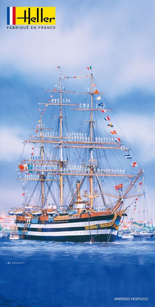 Heller 58807 Amerigo Vespucci - Starter Kit 1/150 – immagine 2