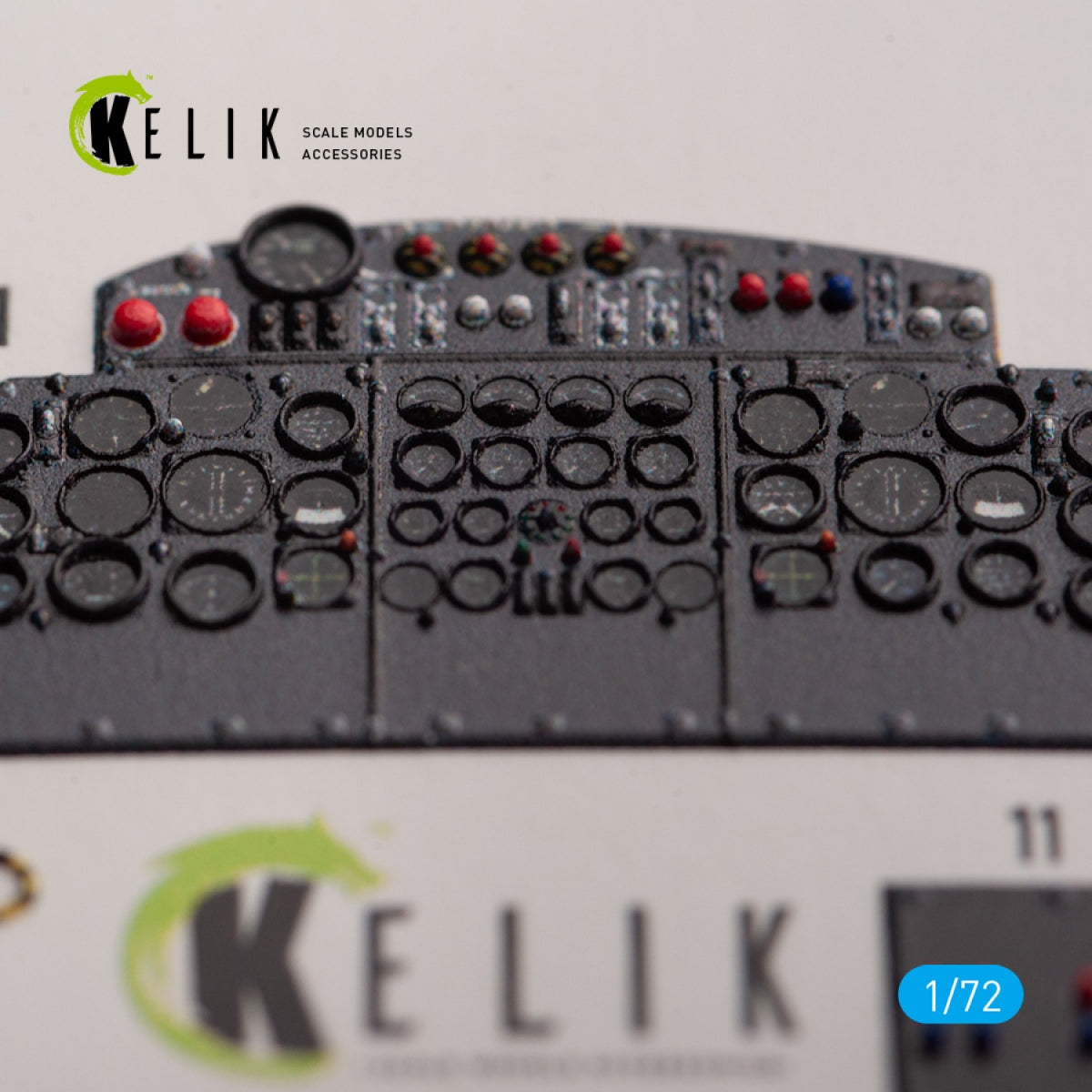 KELIK K72148 Vickers Valiant B(PR)K.1 front cockpit - interior 3D decals for Airfix kit 1/72 – immagine 2