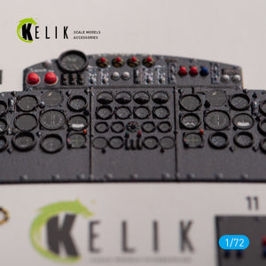 KELIK K72148 Vickers Valiant B(PR)K.1 front cockpit - interior 3D decals for Airfix kit 1/72 – immagine 2