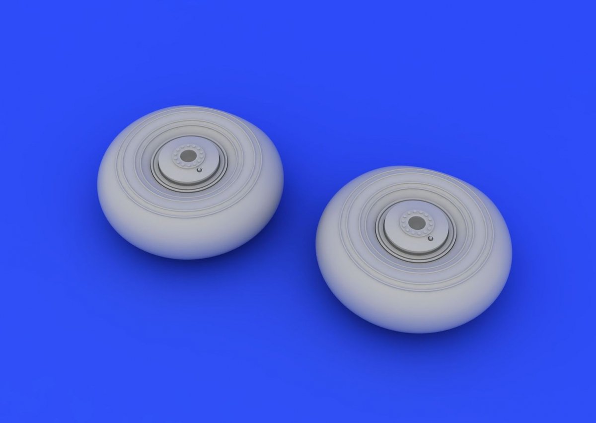 Eduard 672075 Beaufighter Mk. X wheels 1/72 (AIRFIX) – imagen 2