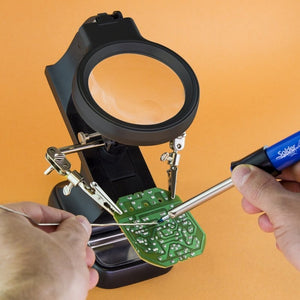 Modelcraft PCL2400 Helping Hands &amp;amp; LED Magnifier Workstation – Bild 3