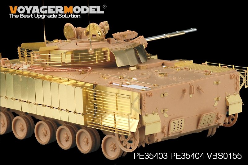 Voyager Model PE35403 Modern Russian BMP-3 MICV w/Slat Amour for TRUMPETER 00365 1/35 – immagine 9