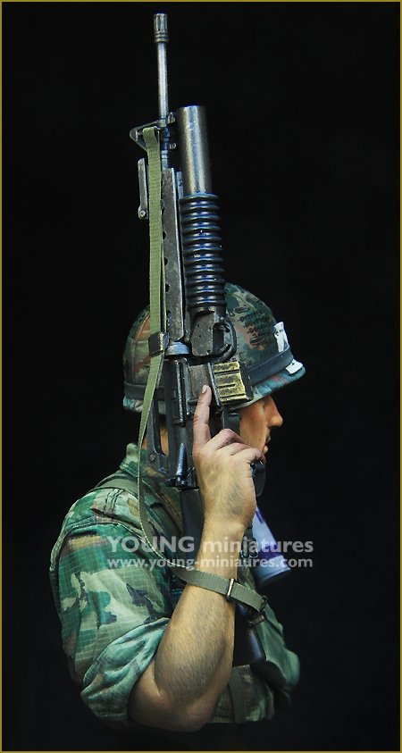 Young Miniatures YM1866 US 1st Cavalry Div Vietnam 1970 1/10 – immagine 6