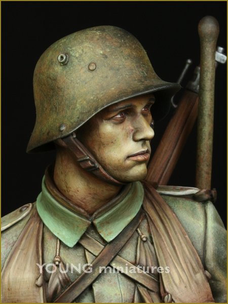 Young Miniatures YM1820 Stormtrooper Battle of Somme 1916 1/10 – immagine 4