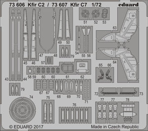 Eduard 73606 Kfir C2 AMK 1/72 – image 2