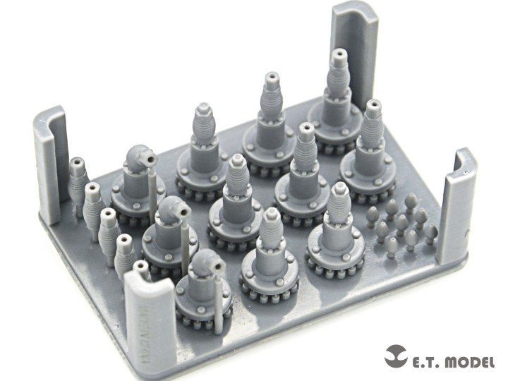 E.T. Model P35-201 Modern US ARMY Vehicle Antenna Mast Base (3D Printed) 1/35 – immagine 2