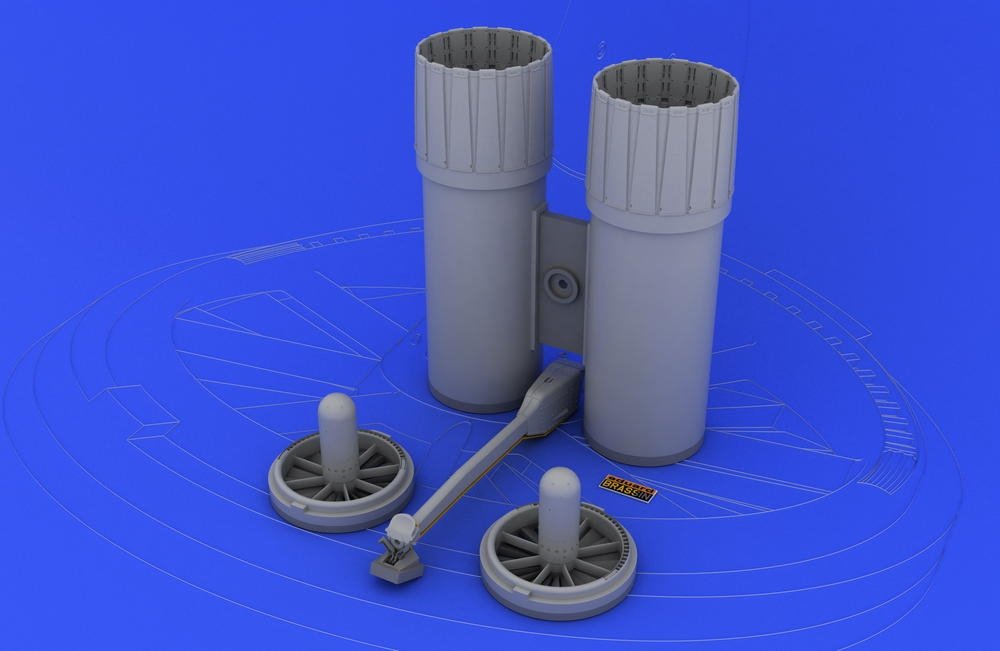 Eduard 632011 F-4 exhaust nozzles USN late 1/32 (Tamiya) – Bild 2