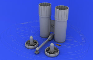 Eduard 632011 F-4 exhaust nozzles USN late 1/32 (Tamiya) – Bild 2