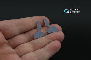 Quinta Studio QP48044 LaGG-3 Series 66 Flaps and Undercarriage Covers (Zvezda) 1/48 – immagine 8