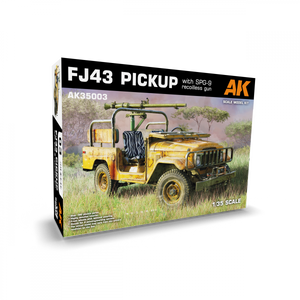 AK Interactive AK35003 FJ43 PICKUP WITH SPG-9 RECOILLESS GUN 1/35