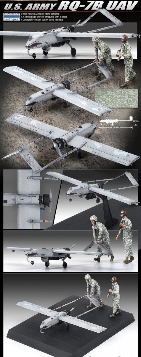 Academy 12117 U.S. Army RQ-7B Shadow UAV 1/35 – imagen 3