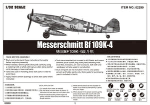 Trumpeter 02299 Messerschmitt Bf 109K-4 – immagine 2