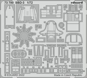 Eduard 73780 SBD-3 FLYHAWK 1/72 – immagine 2