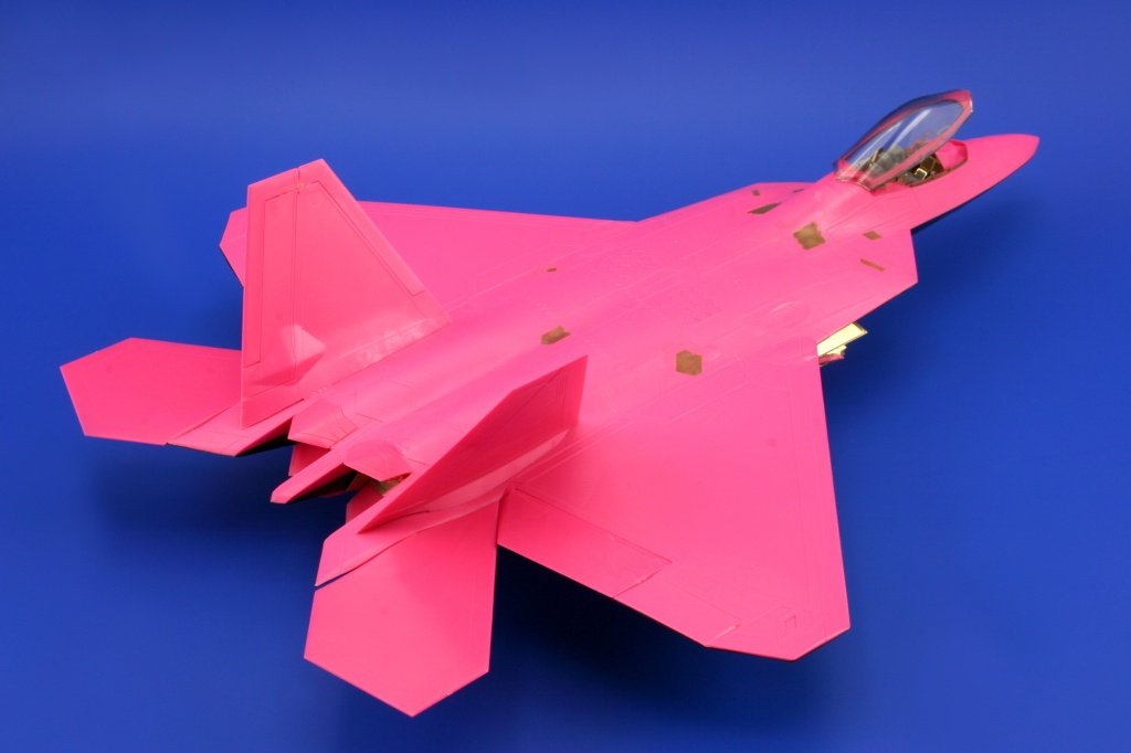 Eduard 48669 F-22A exterior 1/48 Hasegawa – immagine 5