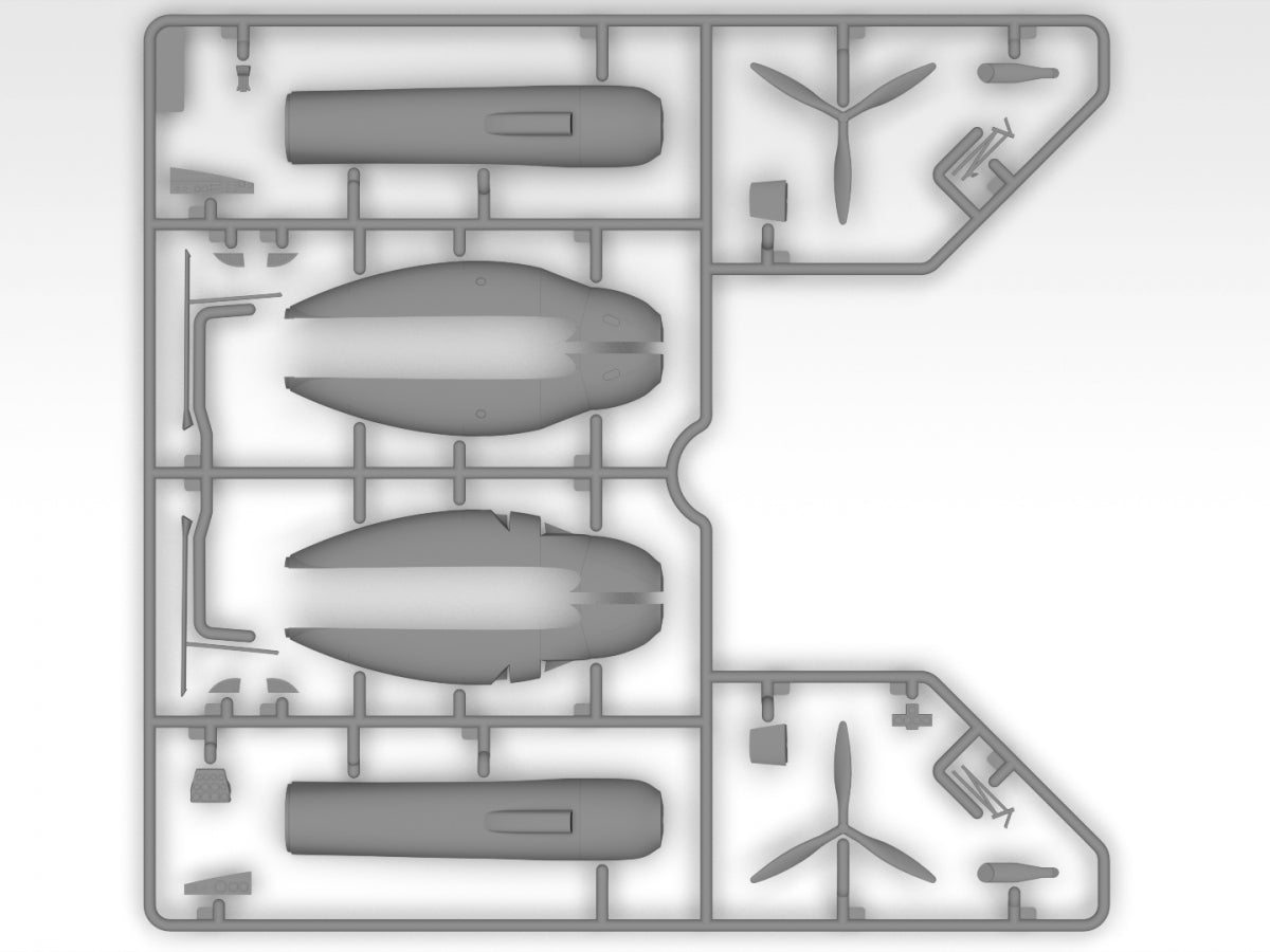 ICM 48224 Gotha Go-244B-2 WWII German Transport Aircraft 1/48 – zdjęcie 17