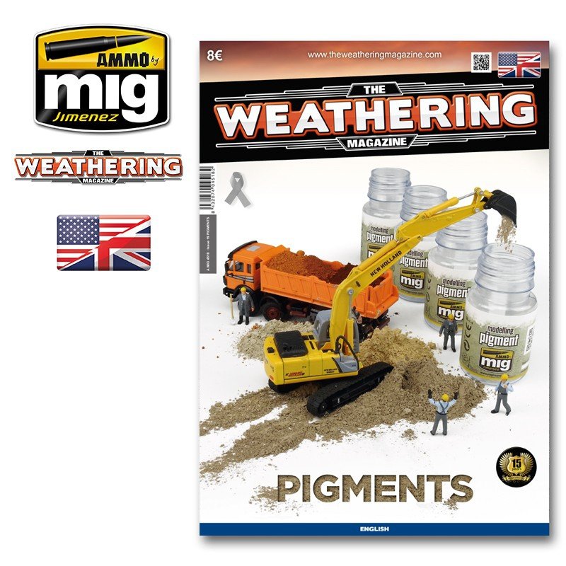AMMO of Mig Jimenez 4518-EN TWM ISSUE 19 - PIGMENTS (ENGLISH)