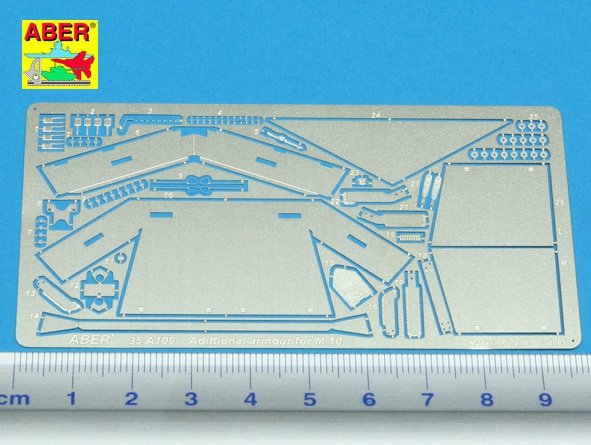 Aber 35A100 Adittional armour for US Tank Destroyer M10 1/35 – Bild 2