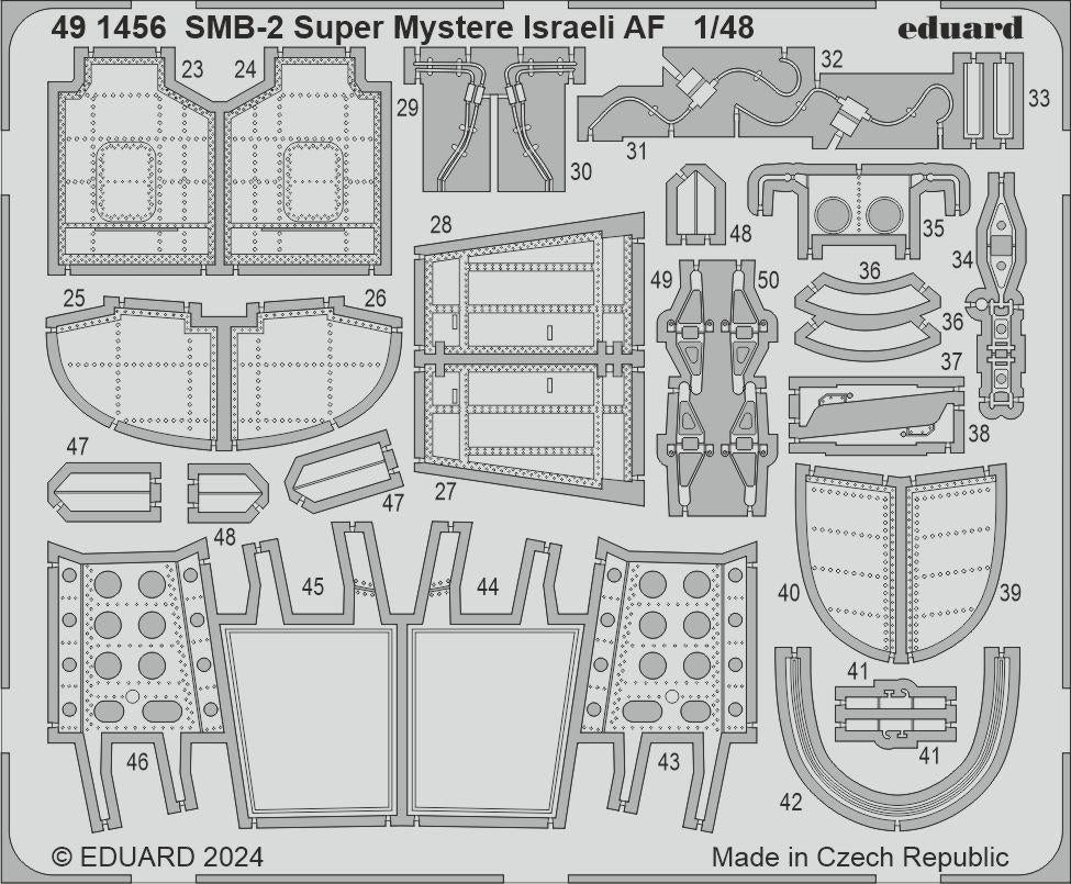 Eduard 491456 SMB-2 Super Mystere Israeli AF SPECIAL HOBBY 1/48 – image 2