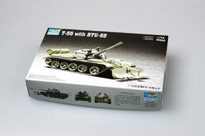 Trumpeter 07284 T-55 with BTU-55 1/72 – imagen 2