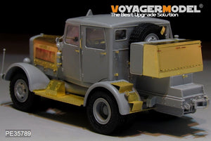 Voyager Model PE35789 WWII Hanomag SS100 Military Car w/V2 Rocket Transporter For TAKOM 2110 1/35 – immagine 12