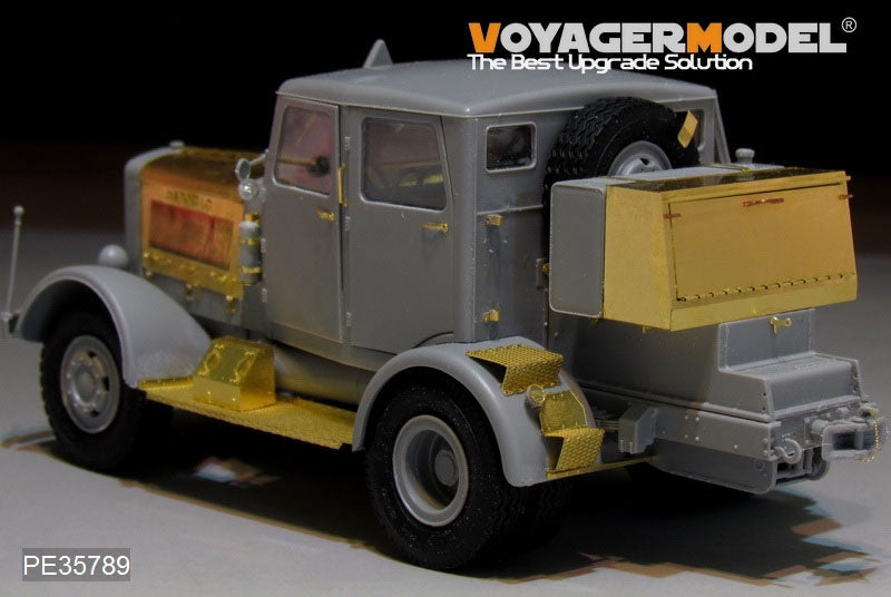 Voyager Model PE35789 WWII Hanomag SS100 Military Car w/V2 Rocket Transporter For TAKOM 2110 1/35 – immagine 12