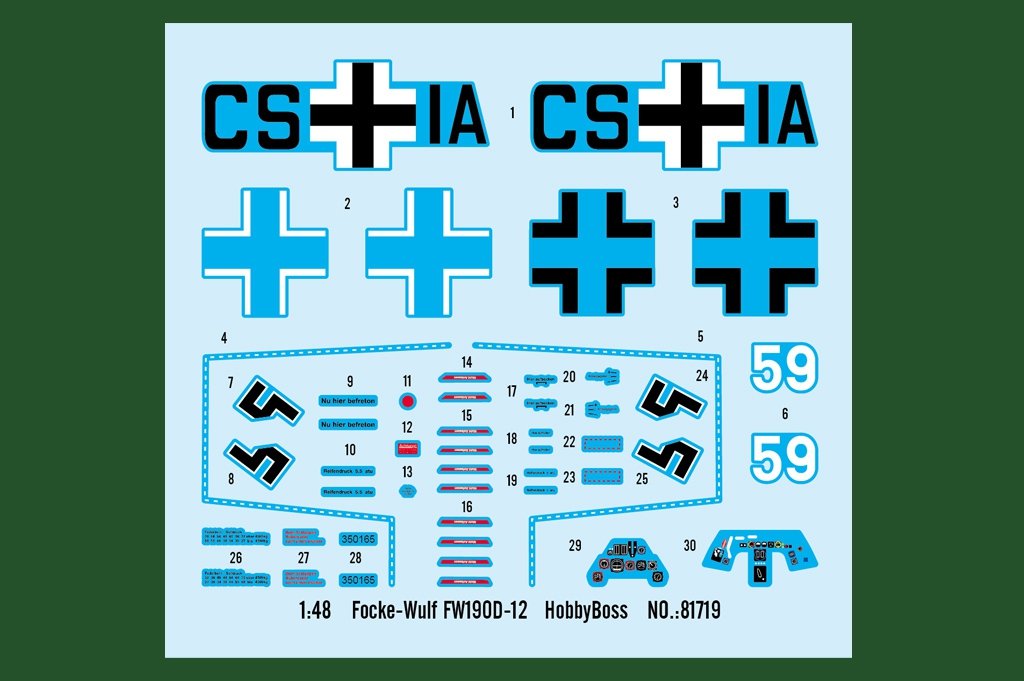 Hobby Boss 81719 Focke Wulf FW190D 12 1/48 – Bild 4