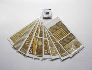 Flyhawk FH350029 WWII Japanese Battleship Fuso Detail Parts (for Fujimi 600055) 1/350 – immagine 2