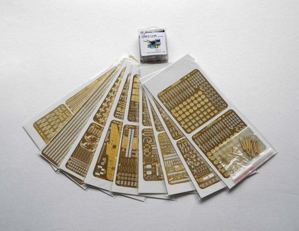 Flyhawk FH350029 WWII Japanese Battleship Fuso Detail Parts (for Fujimi 600055) 1/350 – immagine 2