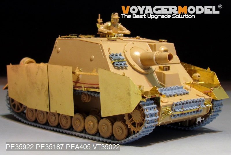 Voyager Model PE35922 WWII German Sturmpanzer IV Brummbar Late Version Basic For TAMIYA 35353 1/35 – immagine 10