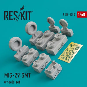 RESKIT RS48-0090 MiG-29 (SMT) jeu de roues 1/48