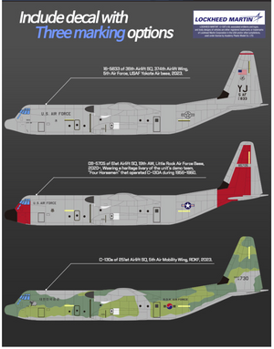 Academy 12631 C-130J-30 Hercules 1/144 – immagine 3