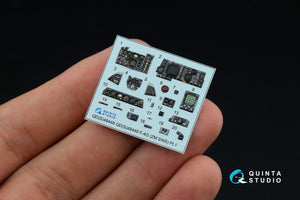 Quinta Studio QDS-48448 F-4G early 3D-Printed &amp;amp; coloured Interior on decal paper (Zoukei Mura SWS) (Small version) 1/48 – immagine 5