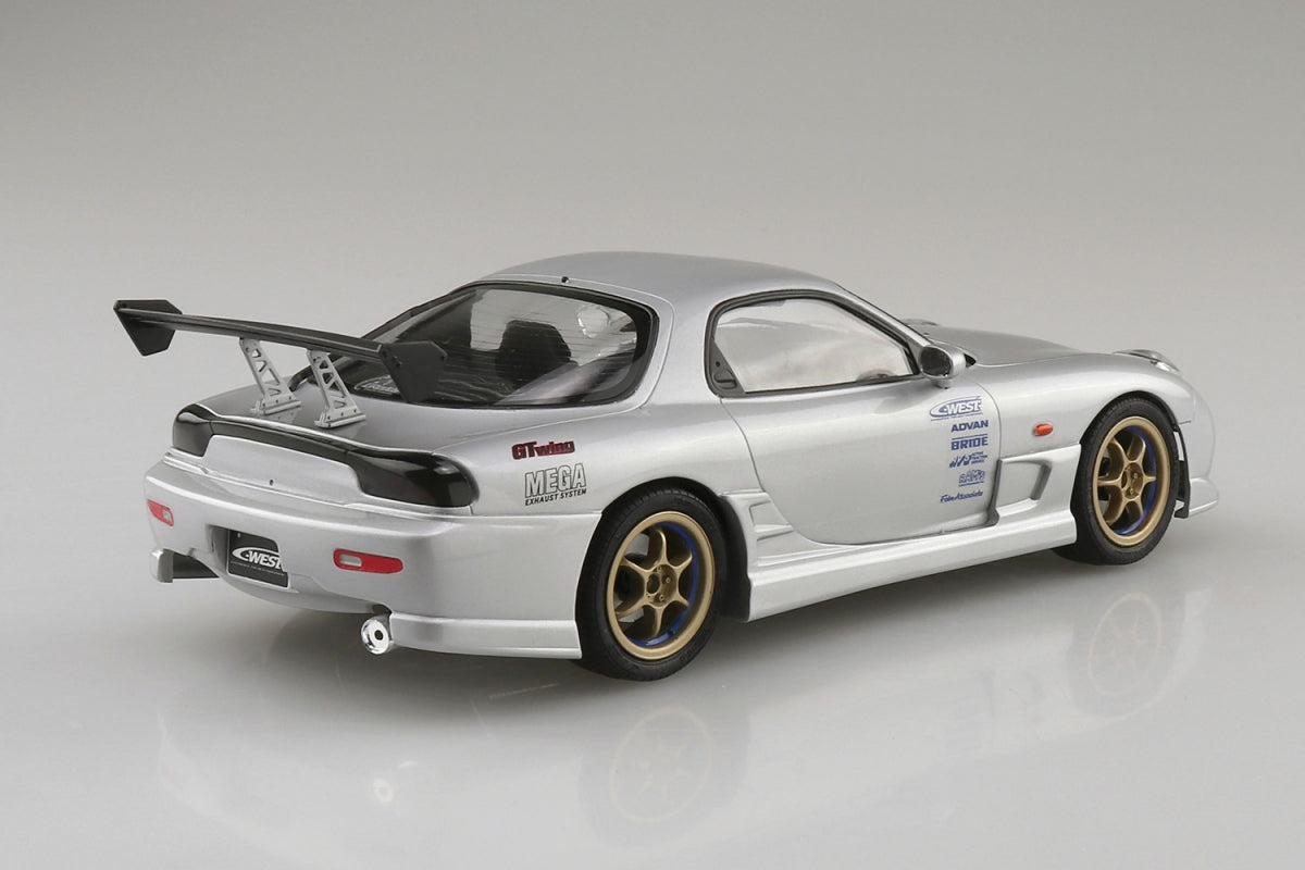 Aoshima 06302 C-WEST FD3S Mazda RX-7 &amp;#39;99 1/24 – immagine 3