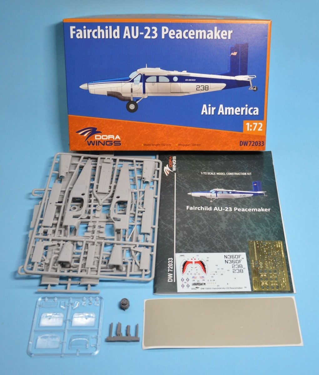 Dora Wings 72033 Fairchild AU-23 Peacemaker Air America 1/72 – immagine 2