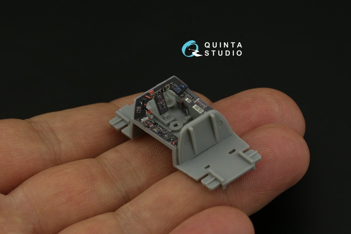 Quinta Studio QD48296 FW 190D-9 3D-Printed &amp;amp; coloured Interior on decal paper (HobbyBoss) 1/48 – immagine 6