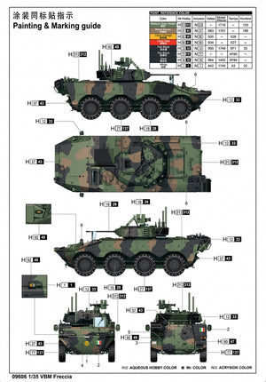 Trumpeter 09606 VBM Freccia 1/35 – imagen 6