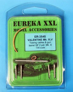 Eureka XXL ER-3545 Towing cable for Valentine III &amp;amp; V 1/35