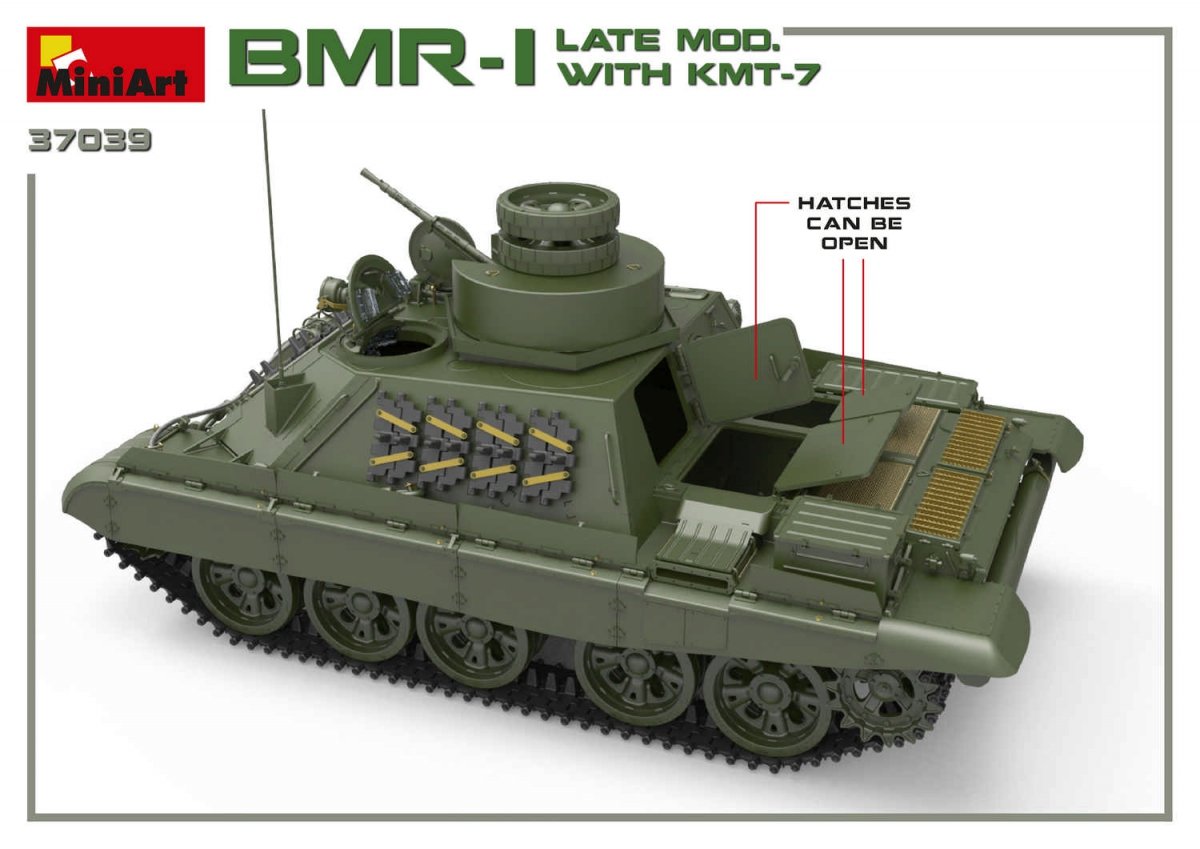 MiniArt 37039 BMR-1 Late Mod. with KMT-7 1/35 – Bild 15