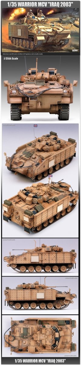 Academy 13201 WARRIOR MCV (IRAQ 2003) 1/35 – imagen 2