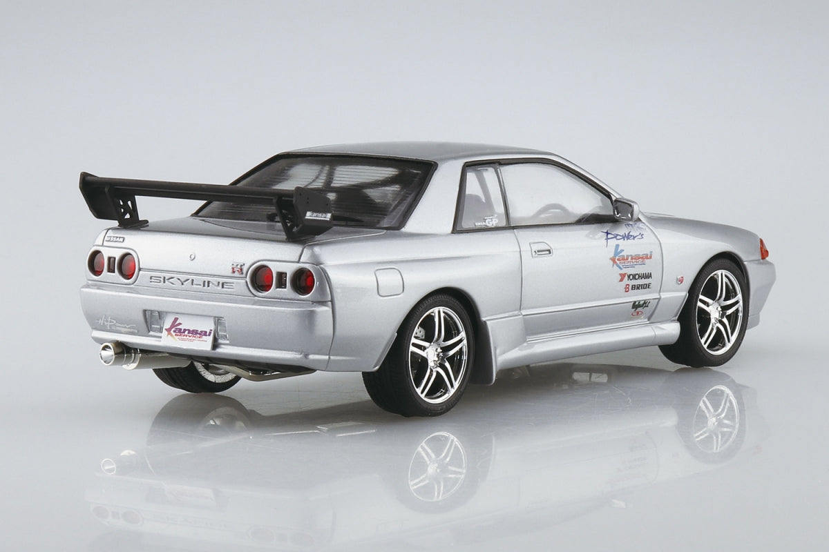Aoshima 06453 HKS Kansai BNR32 SKYLINEGT-R &amp;#39;90 (NISSAN) 1/24 – image 3