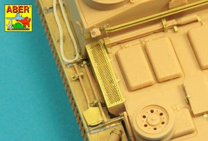 Aber 48A31 Grilles for Pz.Kpfw. III &amp;amp; Stug III Fit to Tamiya models: 32540; 32524; 32525; 32543; 1/48 – image 10
