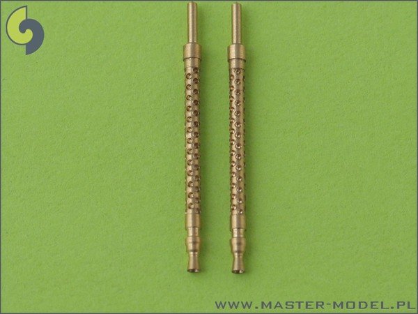 Master AM-48-012 German aircraft machine gun MG 17 (7,92mm) barrels (2pcs) 1/48