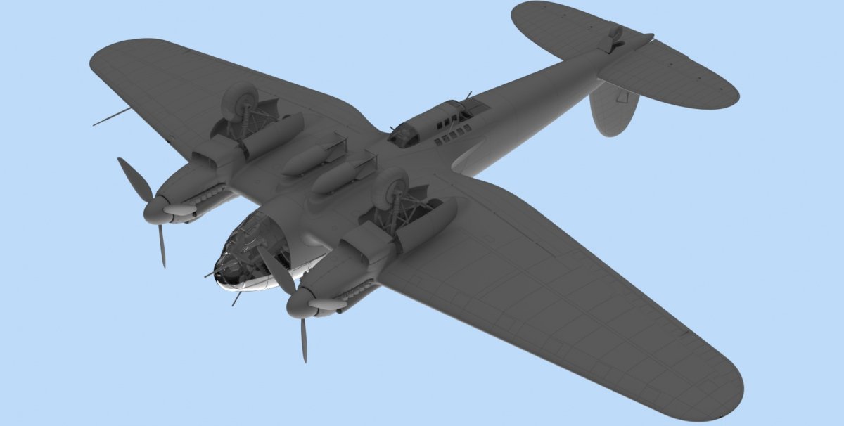 ICM 48262 He 111H-6, WWII German Bomber 1/48 – imagen 5