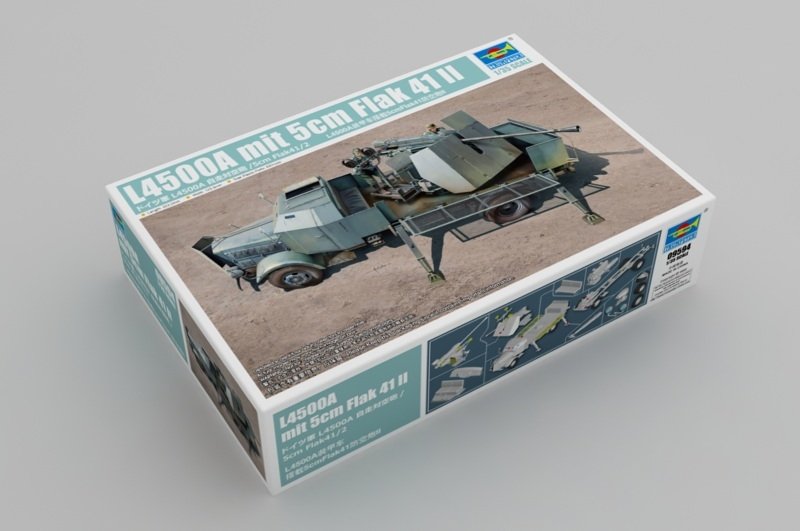 Trumpeter 09594 L4500A mit 5cm Flak 41 II 1/35 – imagen 2