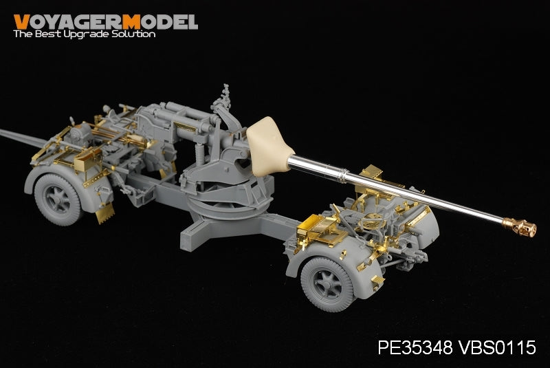 Voyager Model PE35348 WWII German PaK 43/3 L/71 mit Behelfslafette For DRAGON 6522 1/35 – immagine 5