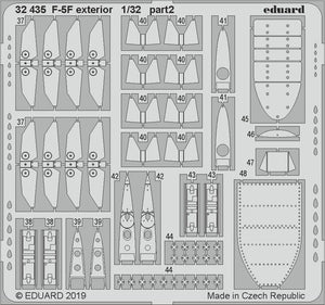 Eduard 32435 F-5F exterior 1/32 KITTY HAWK – immagine 2