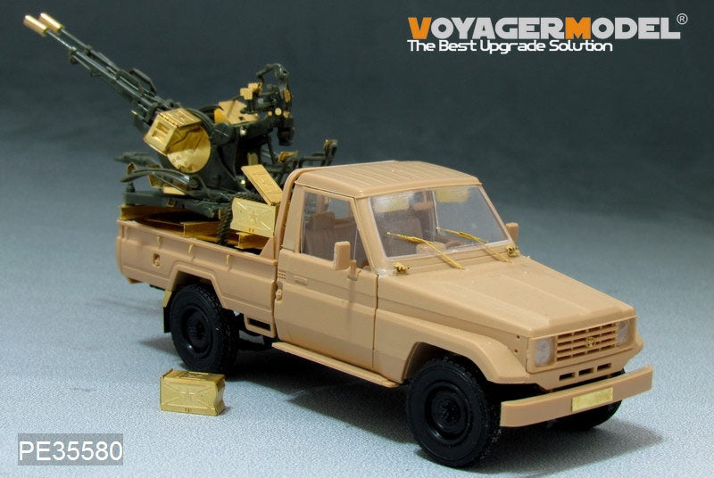 Voyager Model PE35580 Modern Pick UP w/ZU-23-2 FOR MENG VS-004 1/35 – immagine 3