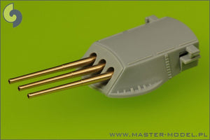 Master SM-700-038 USN 14in/45 (35,6 cm) (12 pcs) - New York (B-34), Nevada (B-36) and Pennsylvania (B-38) classes - fits to USS Arizona model – immagine 2
